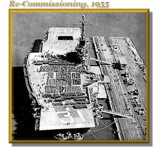 Re-Commissioning 1955