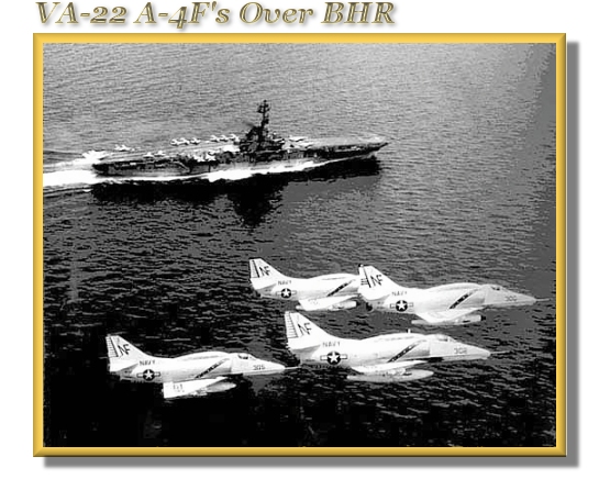 VA-22 A-4Fs Over BHR