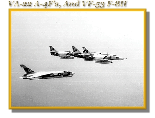 VA-22 A-4Fs With Escort