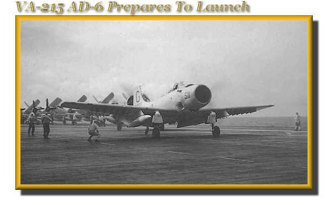 VA-215 AD-6 Launch Photo